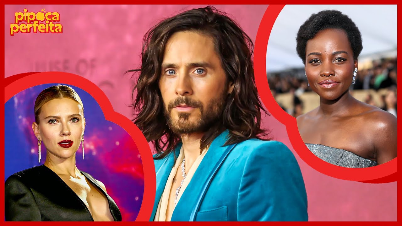 Atrizes babando no Jared Leto, cantor e ator de enorme sucesso em Hollywood