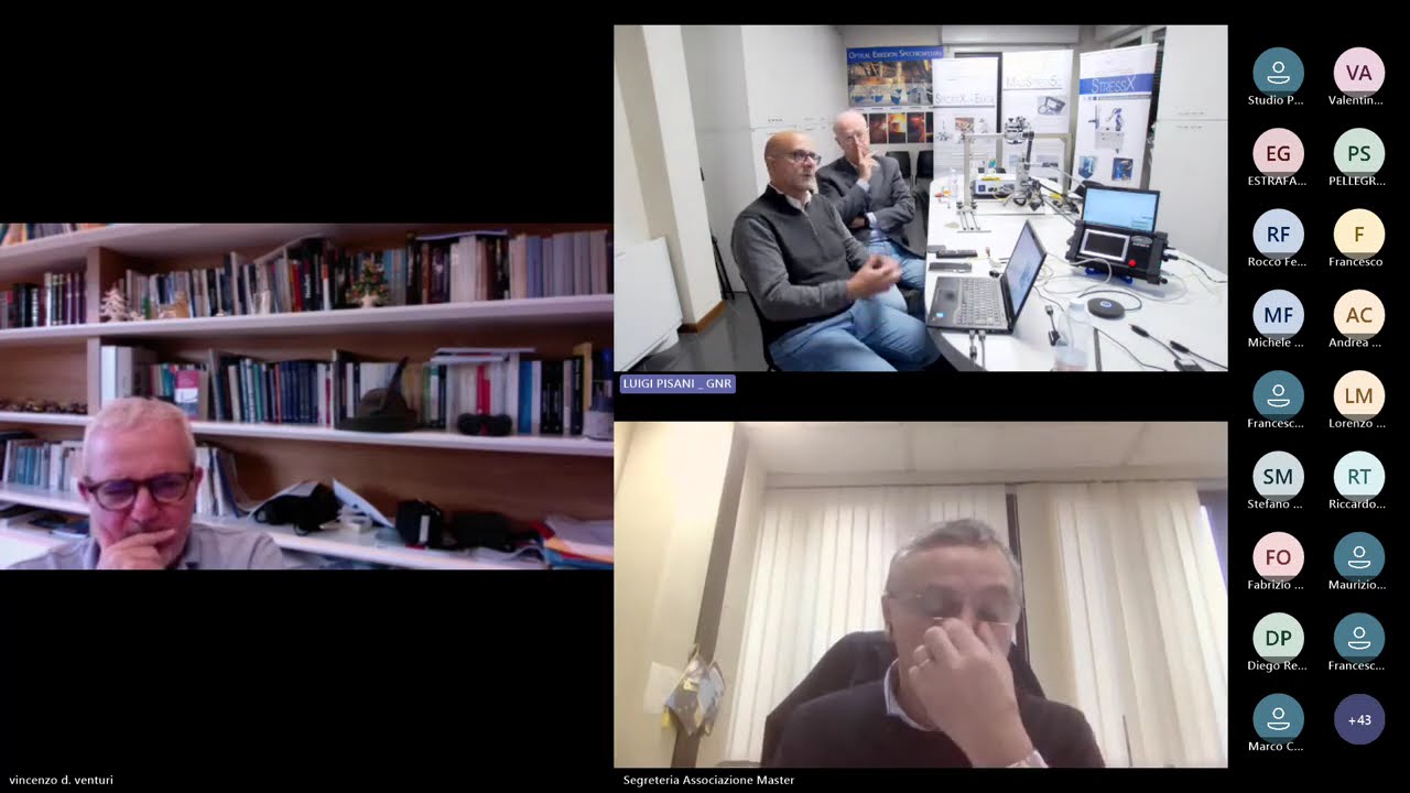 Webinar MASTER Misura dello stato tensionale di cavi e trefoli