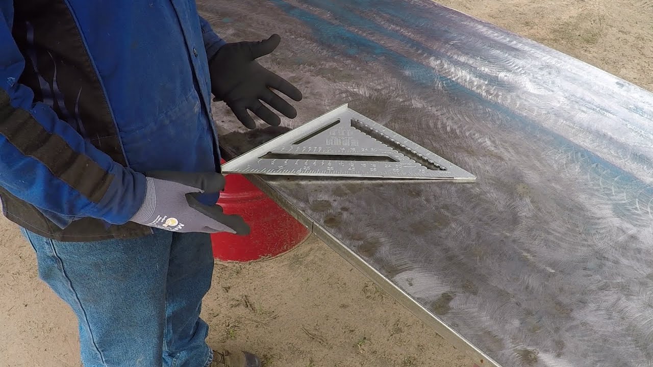 How To Use Speed Square For Metal Work