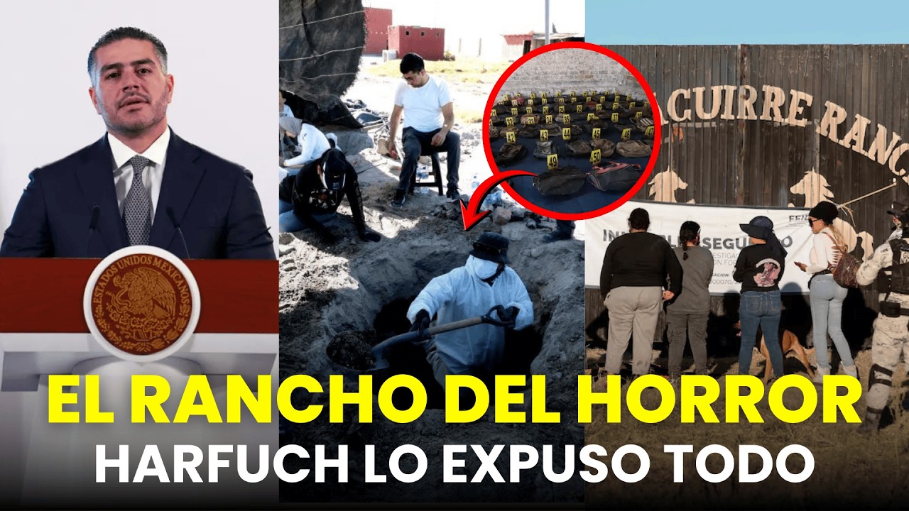 ¡HARFUCH DESCUBRE EL RANCHO DEL CJNG! 47 DETENIDOS Y UN SECRETO ATERRADOR