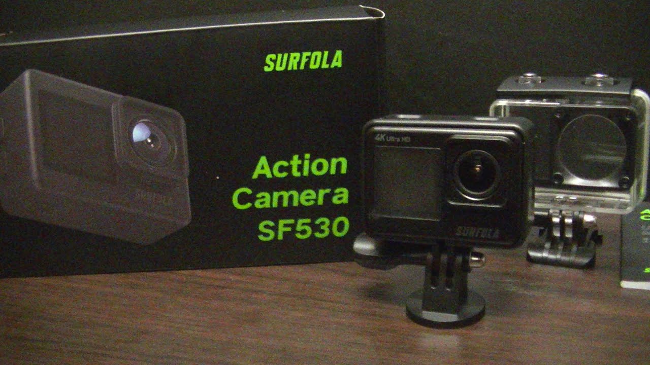 初めてのアクションカメラ SURFOLA SF530