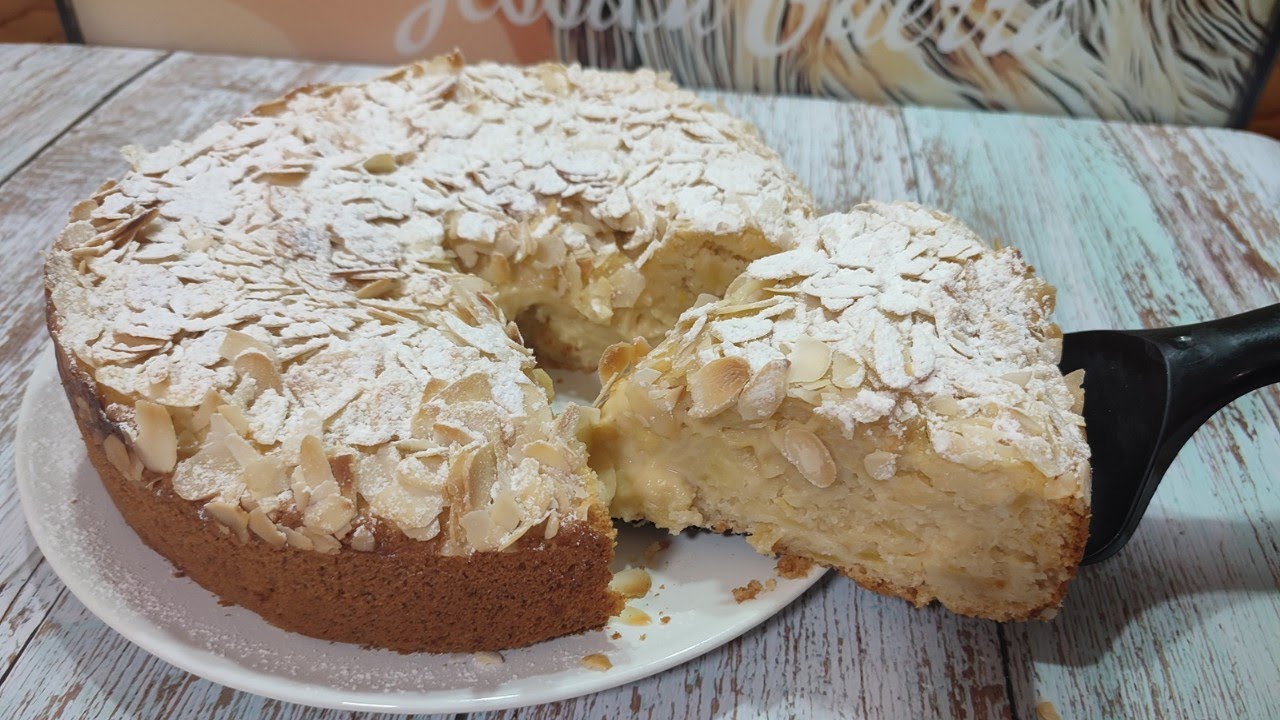TARTA DE MANZANA Y CREMA, La más jugosa y deliciosa!!! con MAMBO!!!