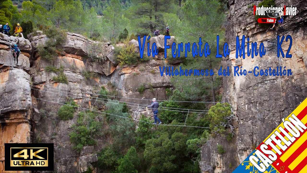Vía ferrata La Mina K2 o K3 ?Castellón