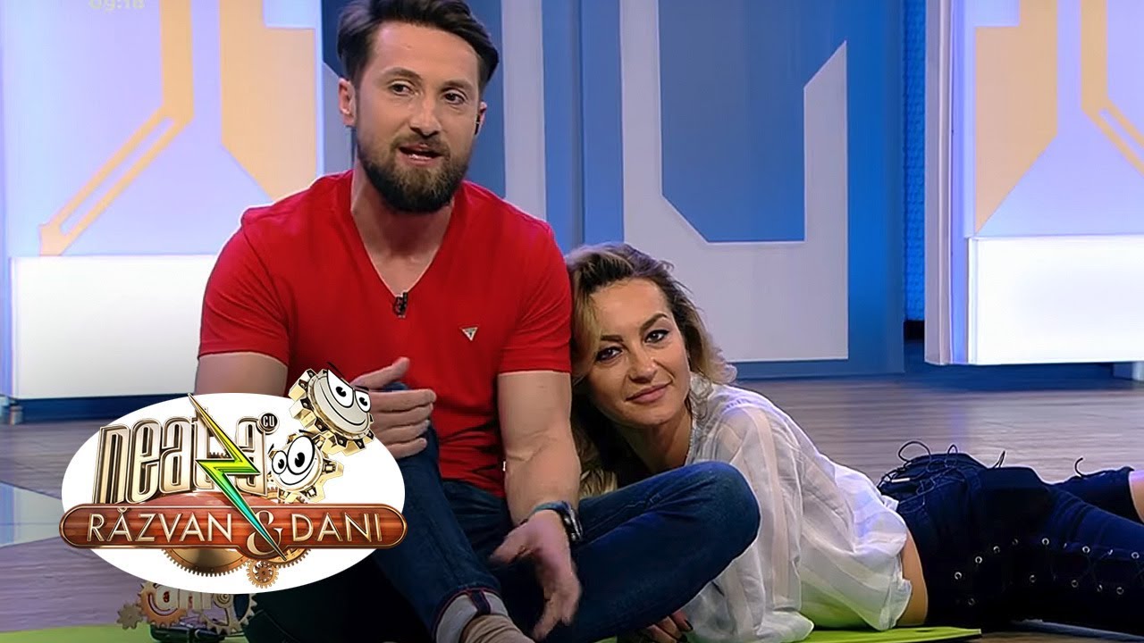 Flavia și Dani, moment artistic, în direct. Răzvan: „Vă rog să nu vă ia valul”