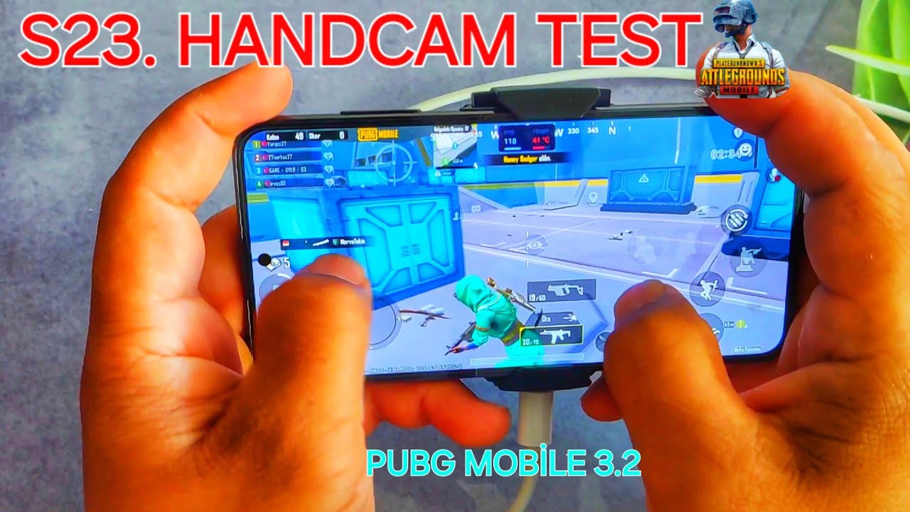 Samsung S23 Pubg Mobile 120 Fps Test Handcam 3.2 Gameplay🔥