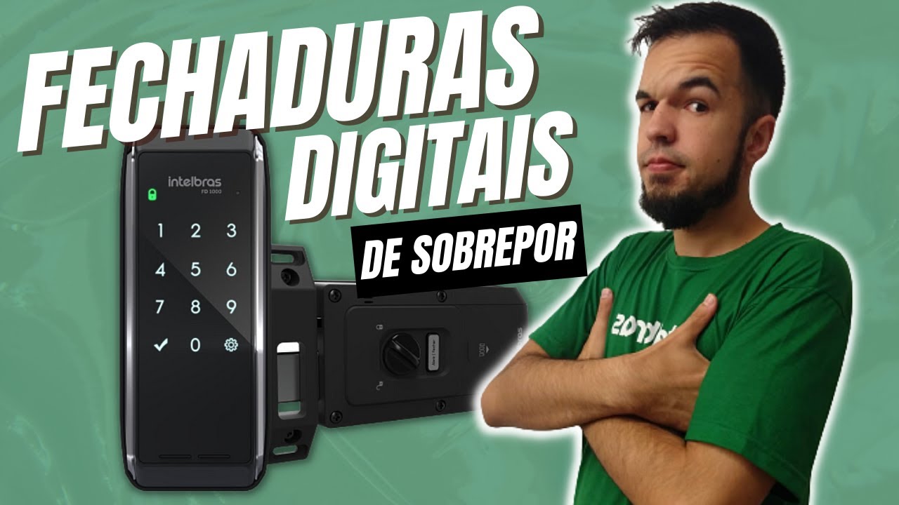 FECHADURAS DIGITAIS INTELBRAS - Qual comprar em 2023? Modelos Sobrepor