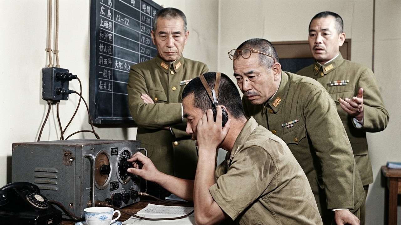 What Japanese Generals Said When Hiroshima Stopped Responding