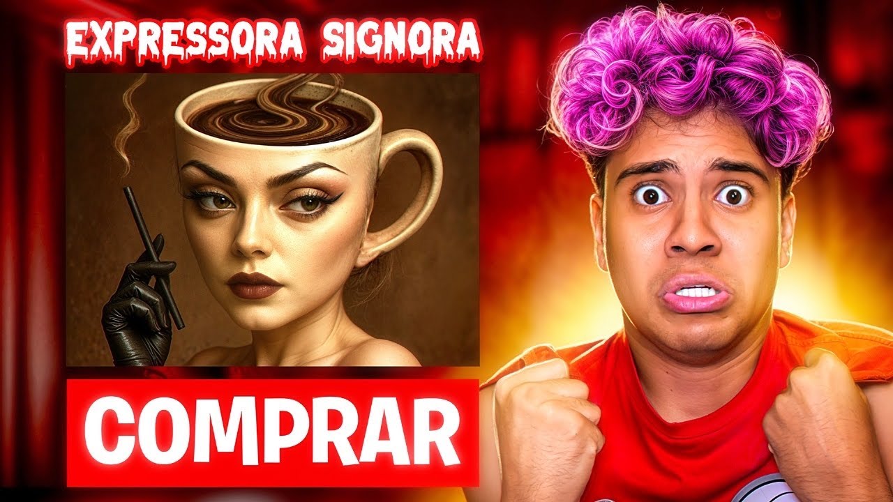 CHEGOU A ESPRESSORA SIGNORA DA DARK WEB *ela é MALUCA