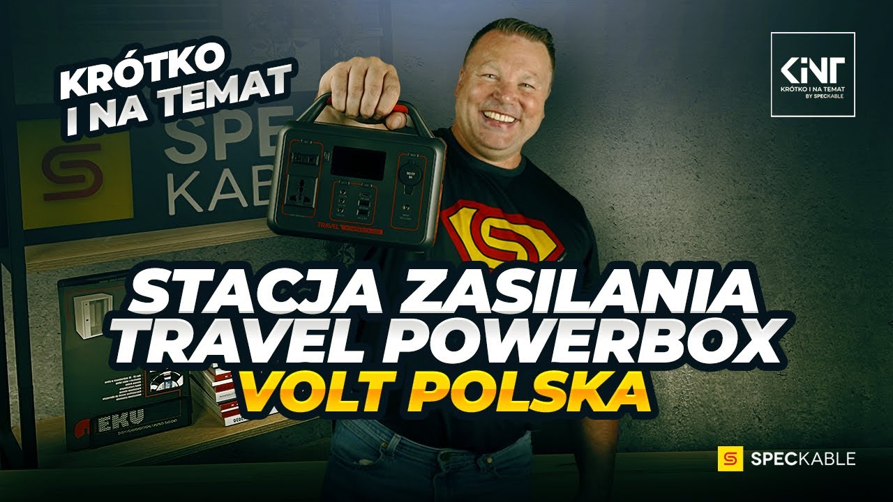 KR&Oacute;TKO I NA TEMAT #1 - Stacja zasilania Travel POWERBOX [VOLT POLSKA]
