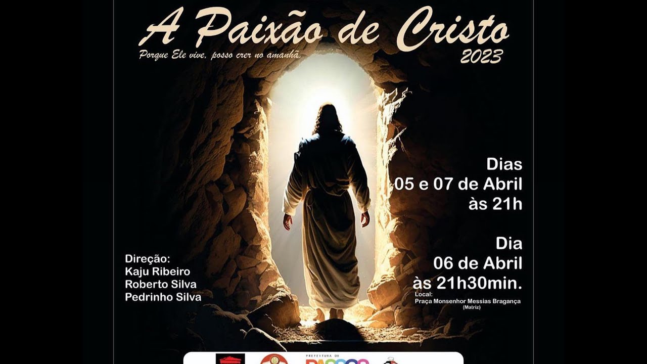 A PAIXÃO DE CRISTO 2023 DE PASSOS - AO VIVO!