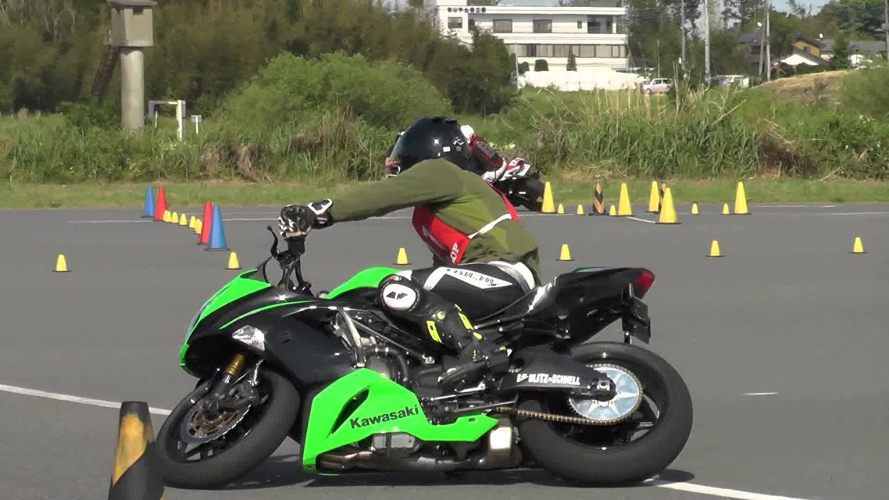 2014 DUNLOP MotoGymkhana Round2 H2 ZX-6R