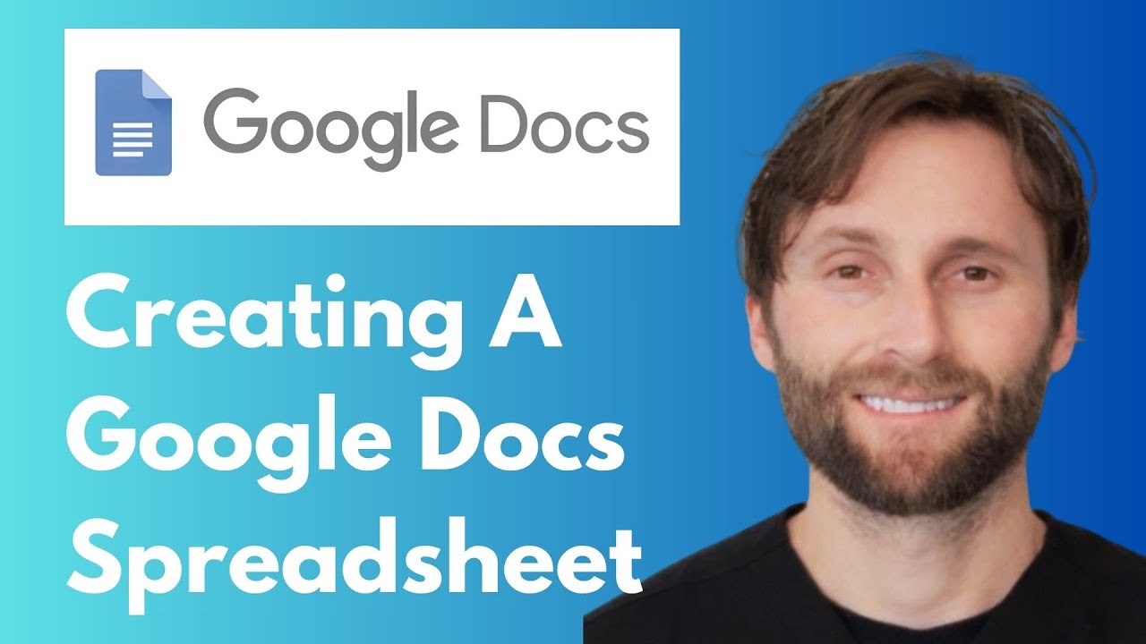 How to Create a Google Docs Spreadsheet [Full Guide 2026]