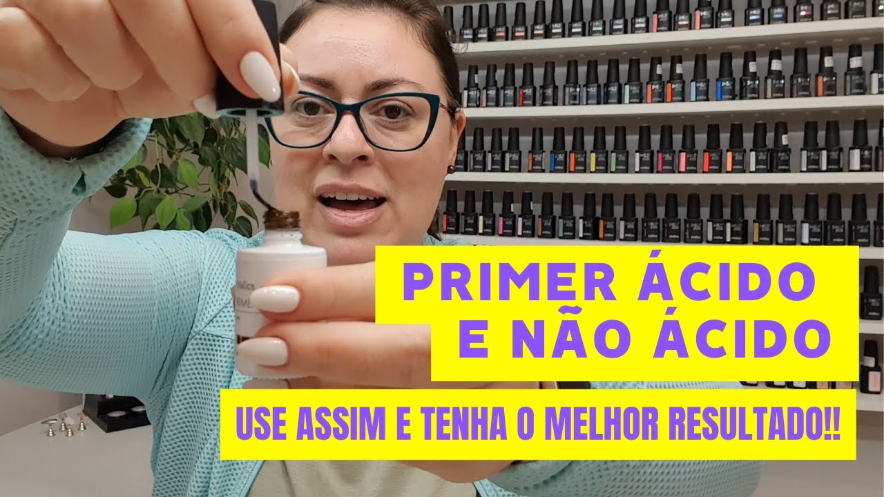 Primers ácido e não ácido | Evite descolamentos | Química dos produtos de unhas | Adesivadores