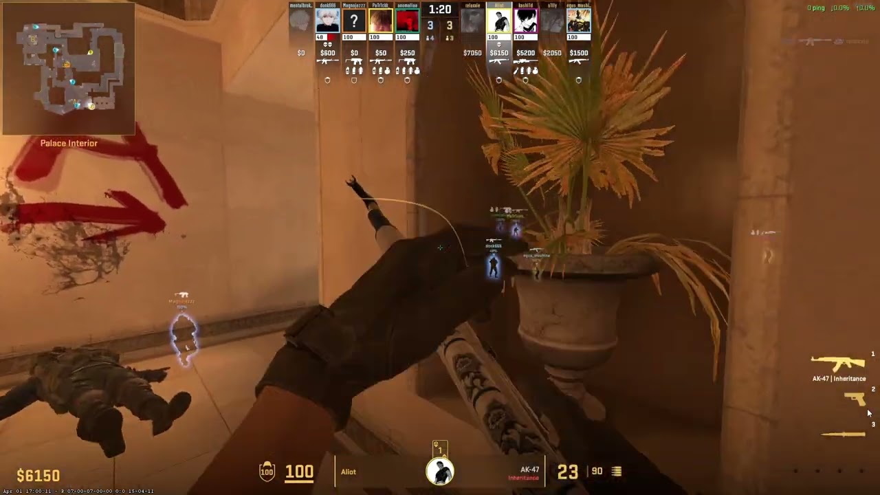 DONK AND MAGNOJEZ NUMBER 1 AND NUMBER 2 PLAYERS ON FACEIT KILLED BY 5,653 GAME CHEATER ON FACEIT!!