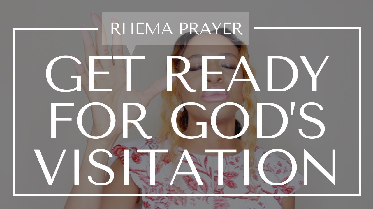 GET READY, GOD IS VISITING YOU!