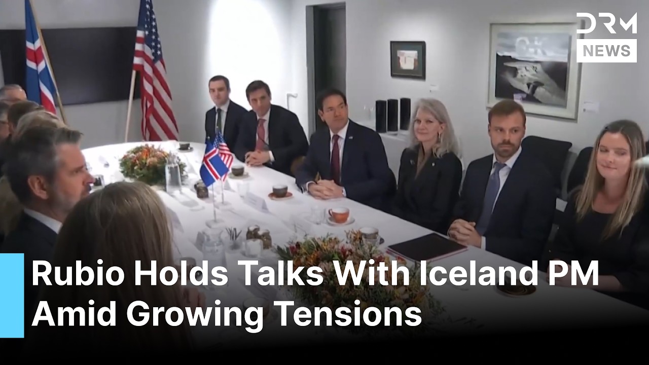 BREAKING: Marco Rubio Meets Iceland PM Kristr&uacute;n Frostad&oacute;ttir for High-Level Reykjav&iacute;k Talks | AC1G