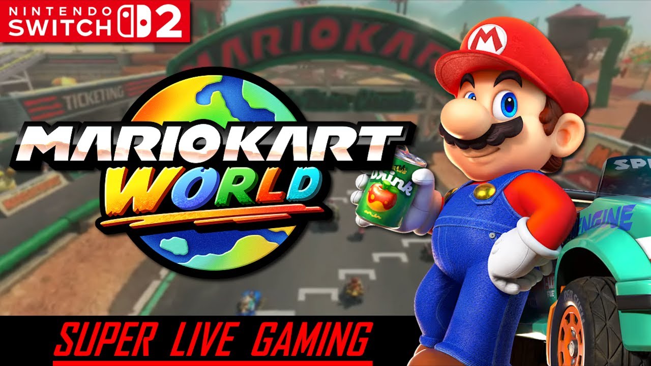 Mario Kart World 🌎 Online Racing [2.21.26] | Super Live Gaming