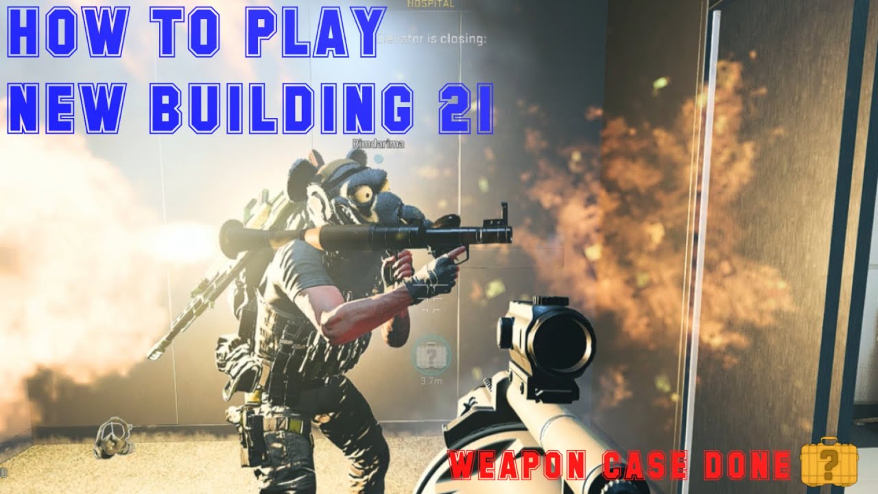 How to play new Building 21 DMZ evacuate weapon case with random #dmzmode #building21 #codwarzone2