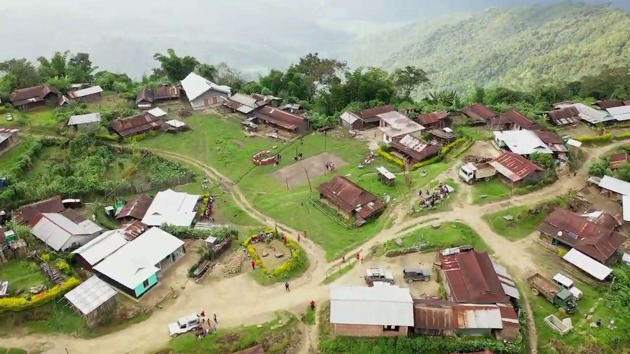 Most Beautiful Village of India? OKLONG VILLAGE.