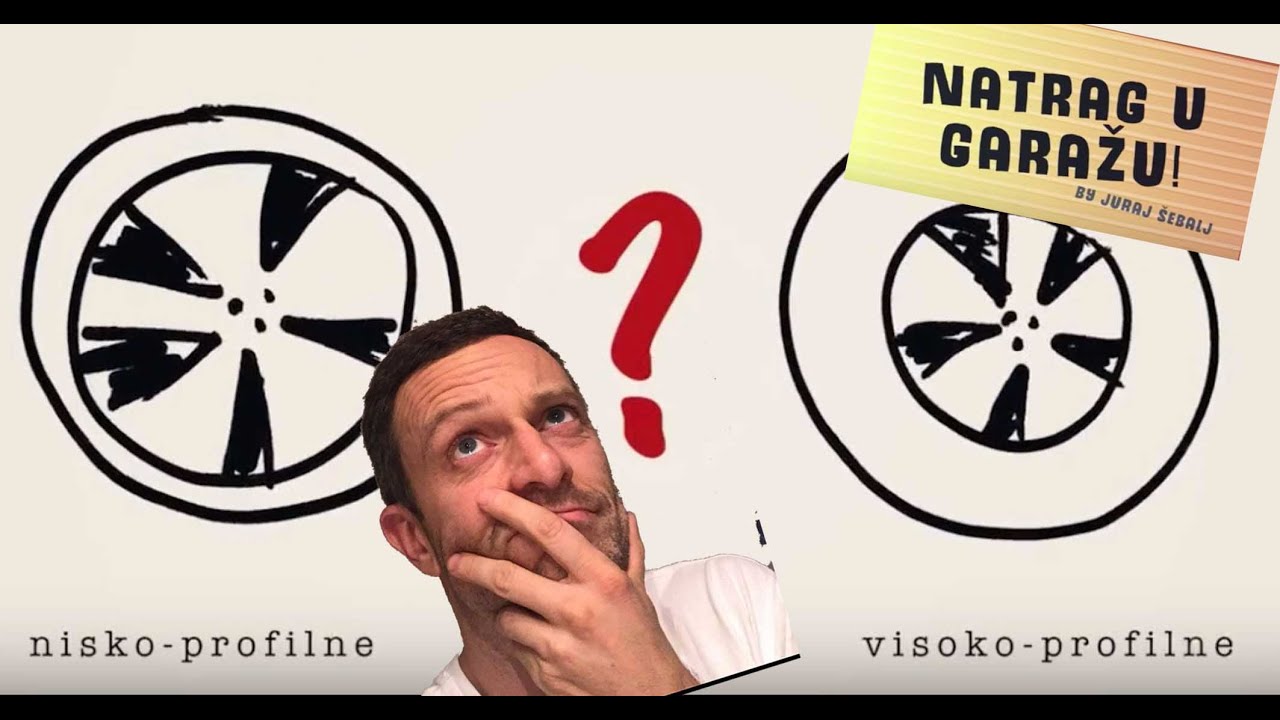 Koje gume su bolje? Visoki ili niski profil? - Natrag u garažu by Juraj Šebalj