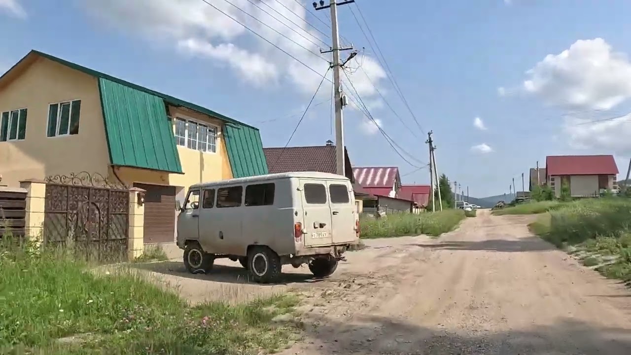 Белорецк. Микрорайон за больничным городком. Южный Урал. 06.07.2024.