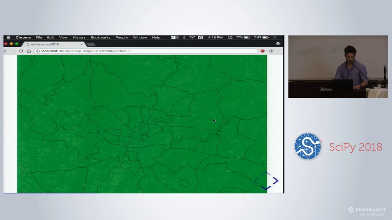 Spatio Temporal Analysis of Socioeconomic Neighborhoods | SciPy 2018 | Rey, Knapp, Wolf...