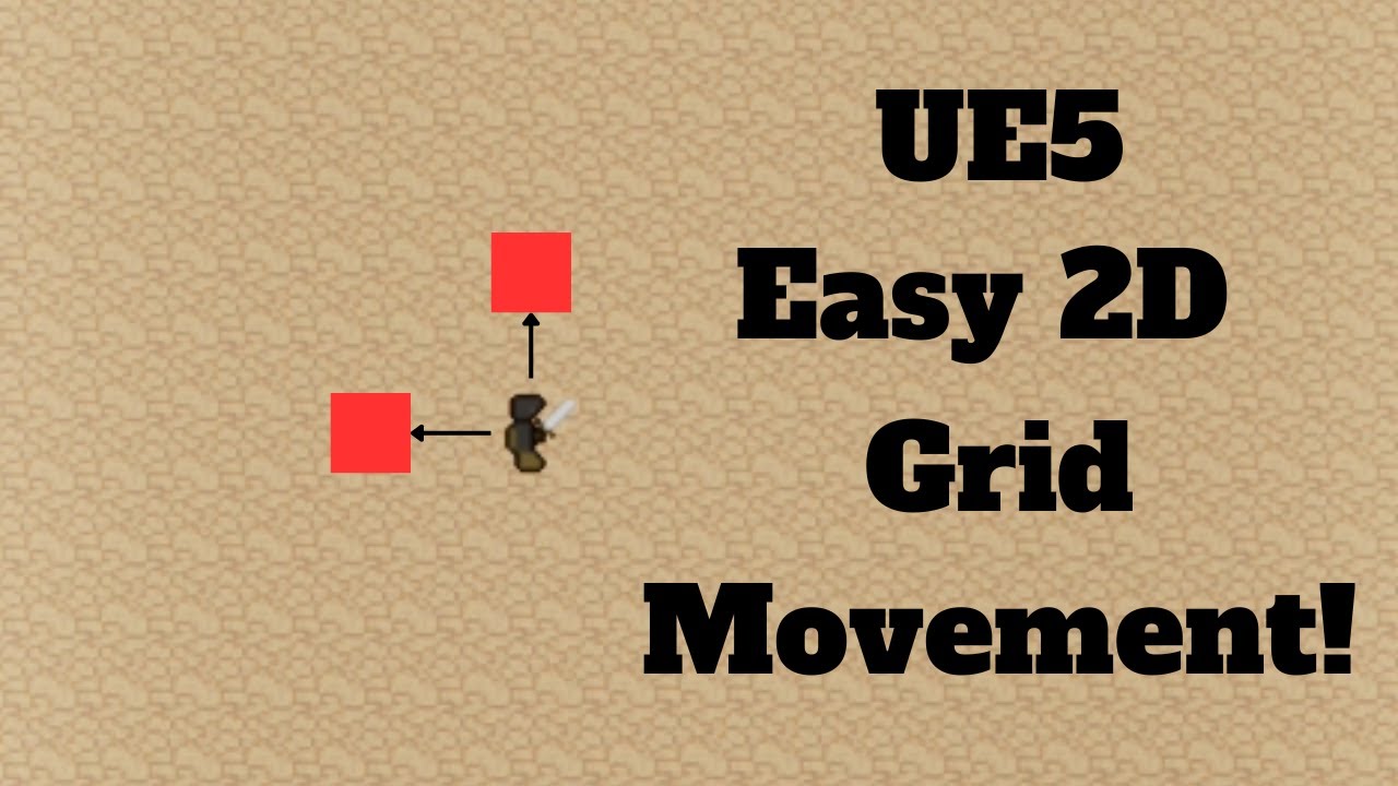 2D Grid Movement System in Unreal Engine 5 #tilemaps #2dgames #ue5