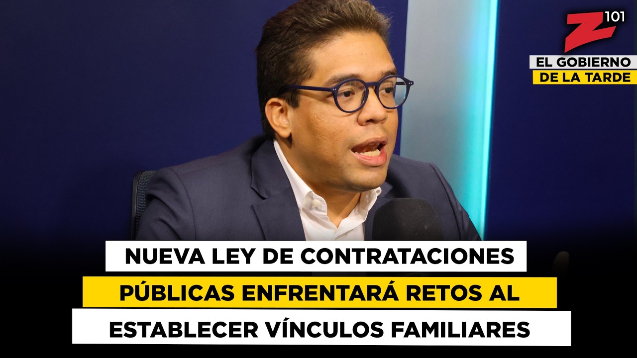 Luis E. Peña:Nueva Ley de Contrataciones Públicas enfrentará retos al establecer vínculos familiares