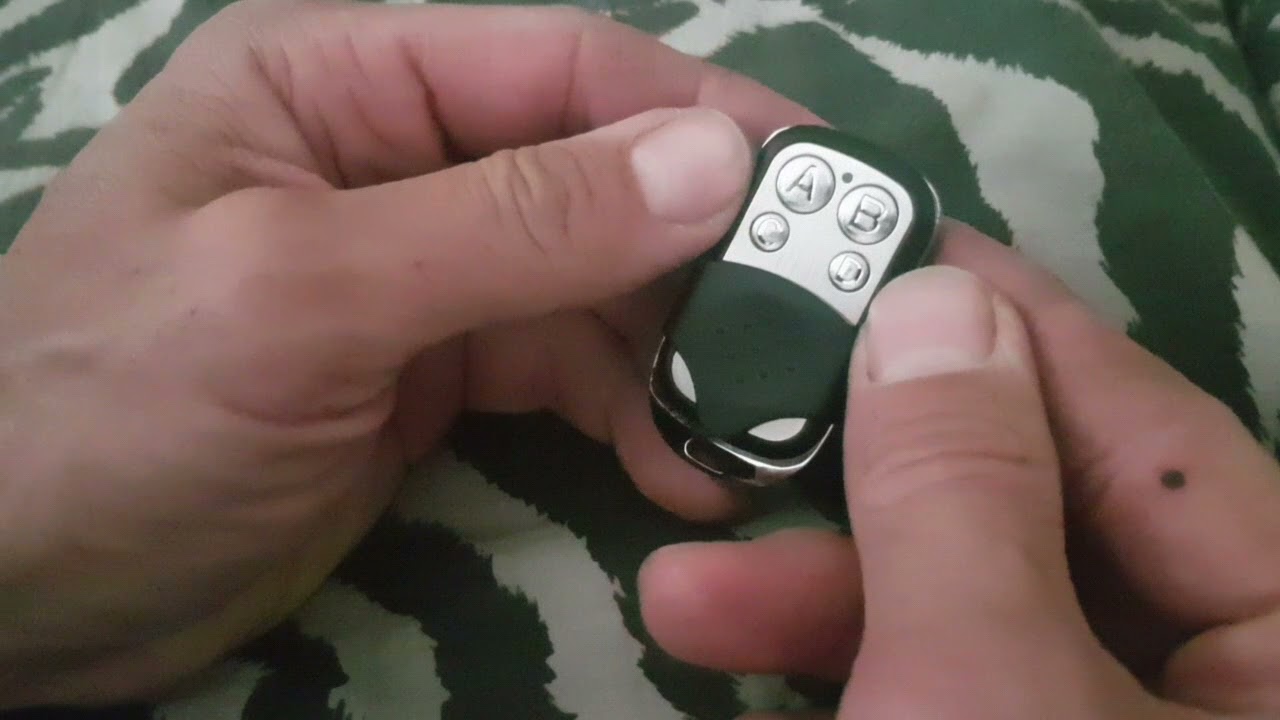 Duplicare Telecomando Universale cancello.Memorizzare dall originale.universal gate remote control!
