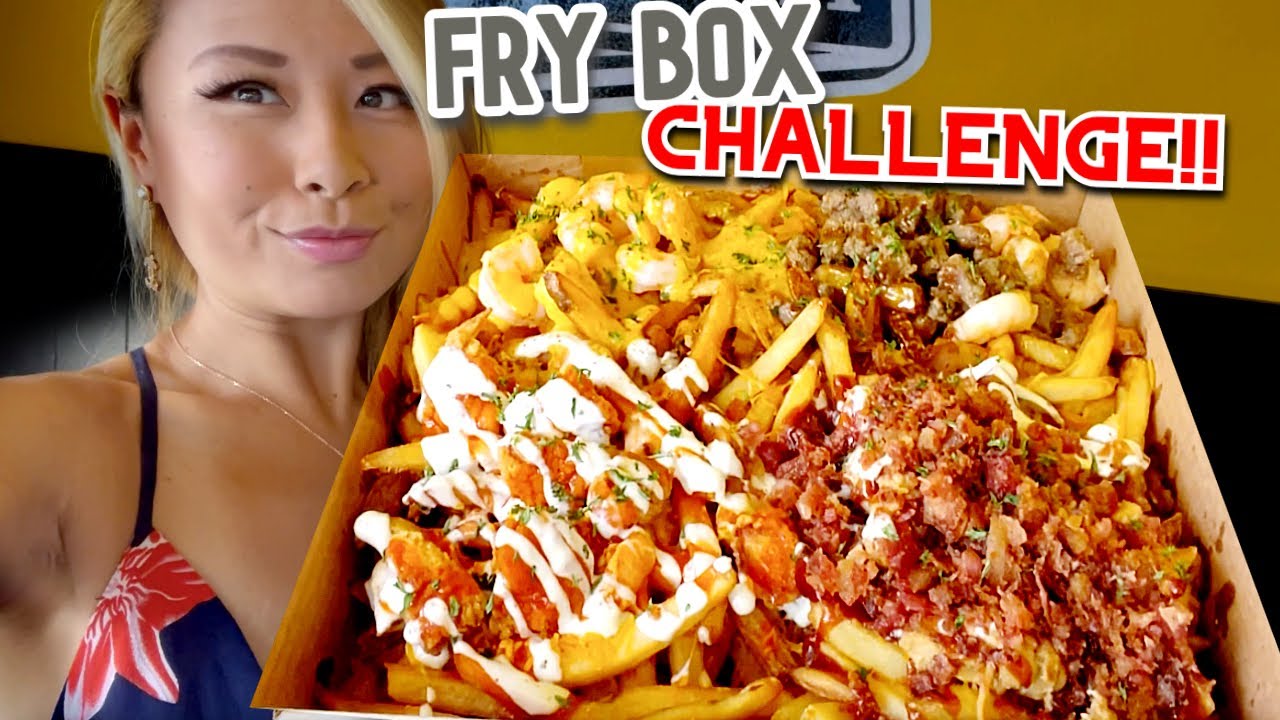 MASSIVE MR. FRIES MAN FRYBOX CHALLENGE in Santa Ana, CA!!! 