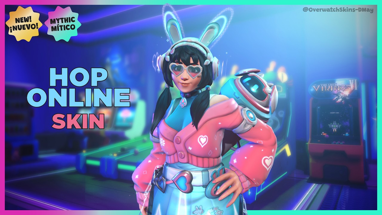 NUEVA! Skin MÍTICA para Mei CONEJITA VIRTUAL | Overwatch | Showcase
