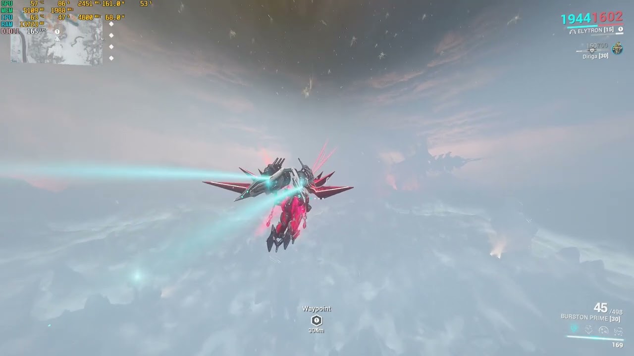 ARCHWING VS TITANIA PRIME RAZORWINGS