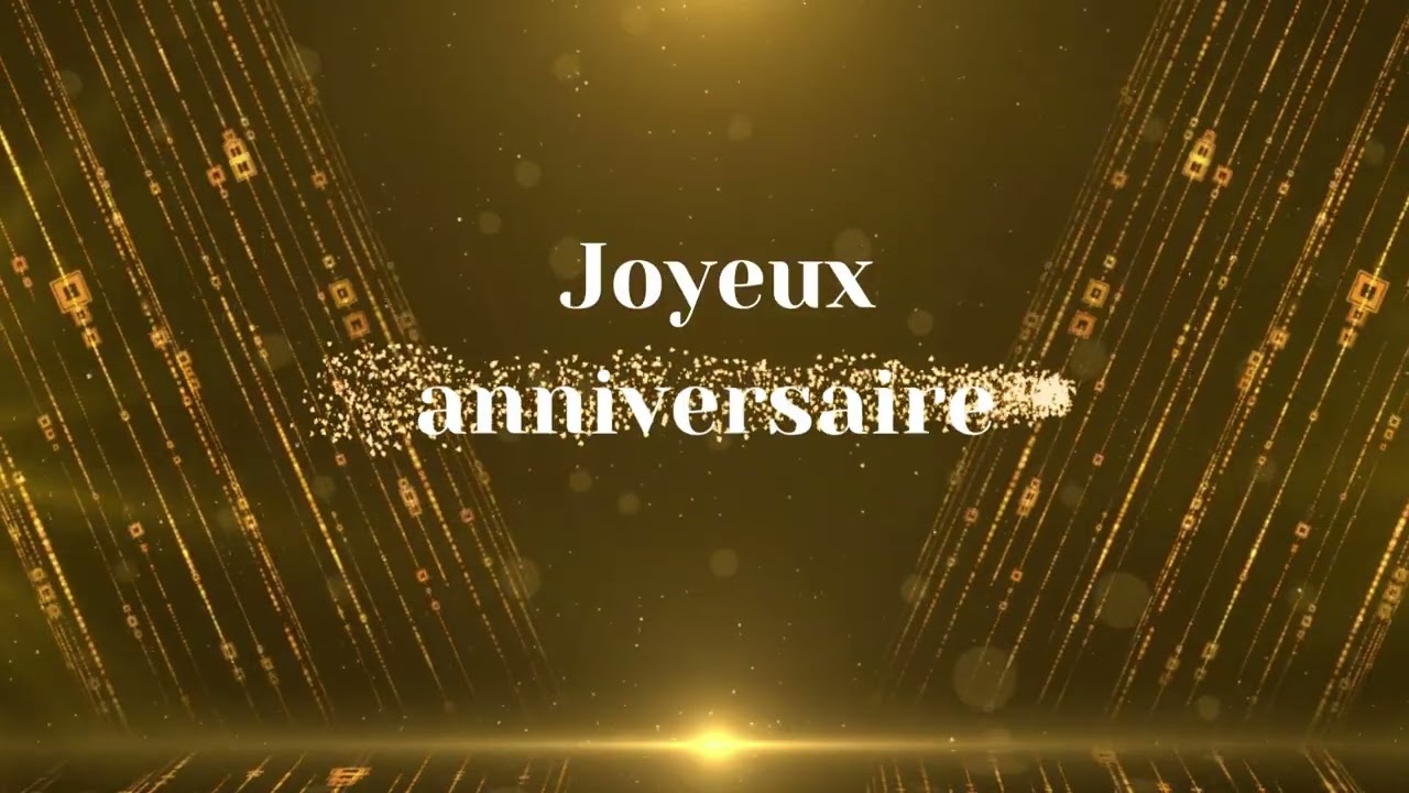 Joyeux anniversaire maman