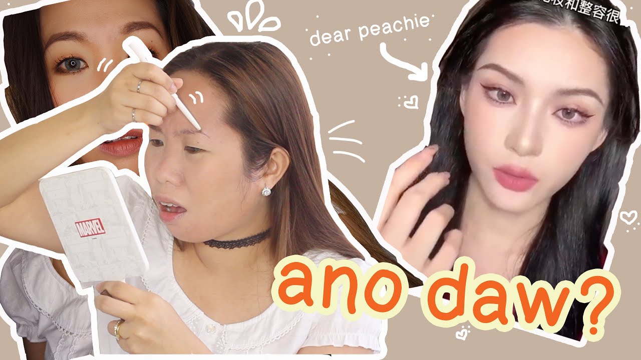 Following an EFFECTIVE MAKEUP tutorial 🌼 Megami Tsubasa 🇵🇭