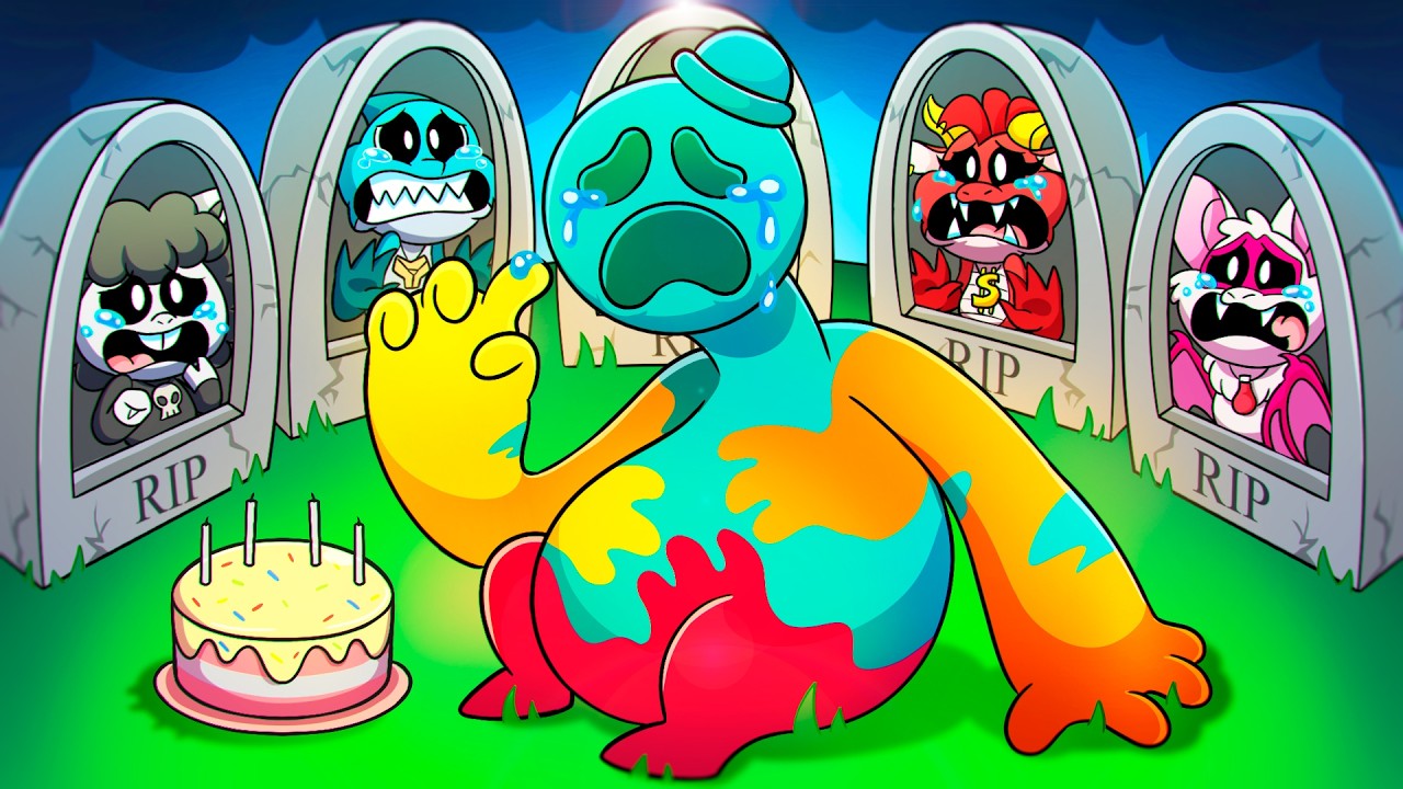 DOEY R.I.P. All SMILING CRITTERS?! Poppy Playtime 4 Animation