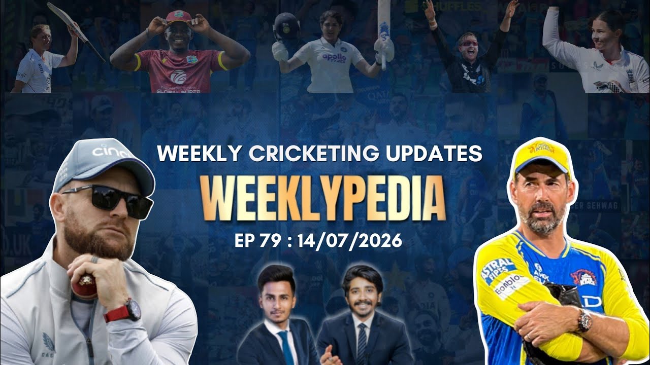 Fleming Sacked | History at Lord's | Weeklypedia Ep 79 : 14/07/2026 | Tamil | CRICOTAINMENT 