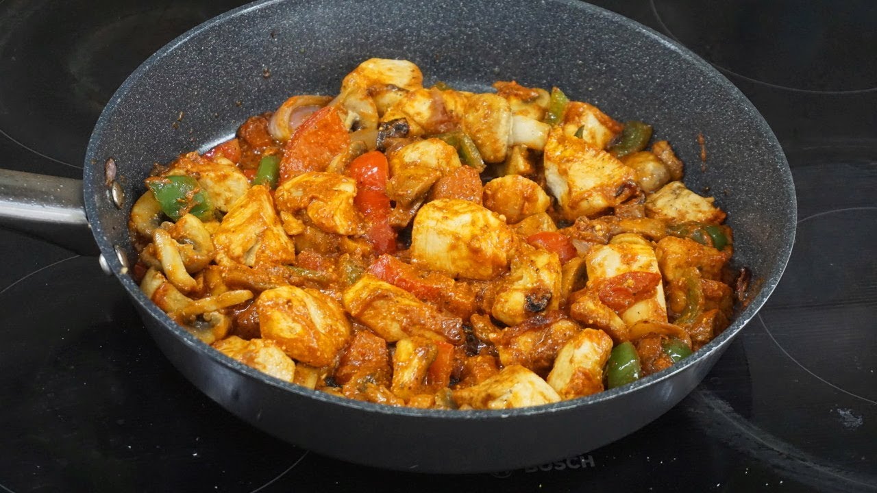 Τηγανιά κοτόπουλο - Tigania, Chicken fry-up | Greek Cooking by Katerina