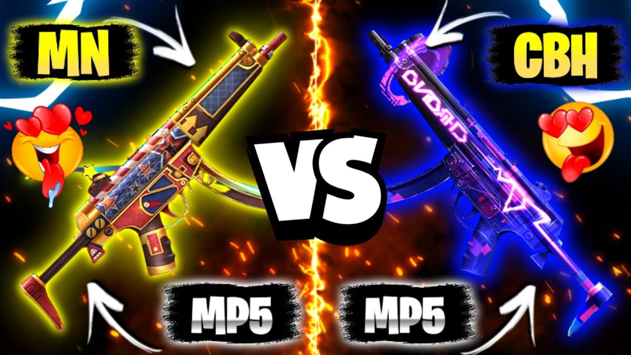 BEST MP5 SKIN FREEFIRE 2022 II NUTCRACKER VS CYBER BOUNTY HUNTER MP5 II WHICH IS BEST MP5 SKIN 2022