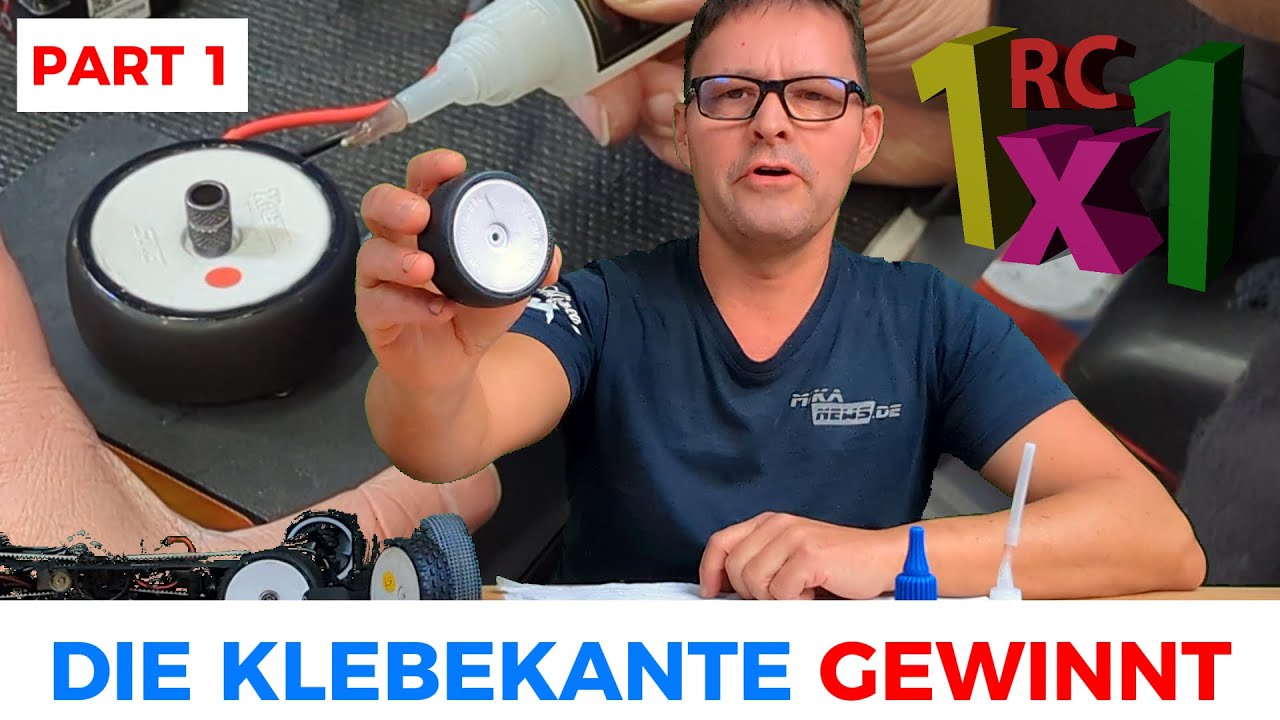 Folge 1: RC 1x1 DIE KLEBEKANTE GEWINNT - Tipps Tricks bei Teppich - viel Griff #rc #tires #glue