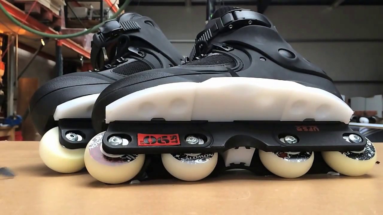 Salomon skate with adapt soulplate