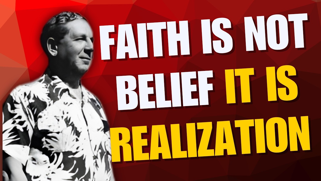 JOEL S. GOLDSMITH: FAITH Is Not Belief — The Hidden Power of STILLNESS and REALIZATION