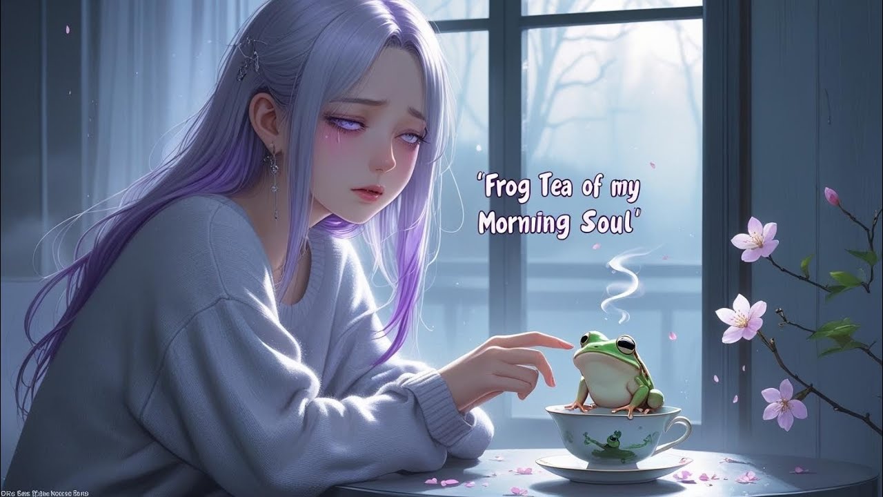 My Saliva Tastes Like Frog Tea in the Morning 🐸☕ | Kawaii Absurd Sadcore Song