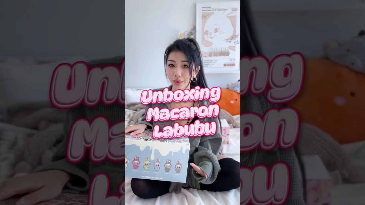 Labubu Macaron Blind Box Unboxing | Searching for the Secret Labubu Chestnut Cocoa! 🍫✨#labubu