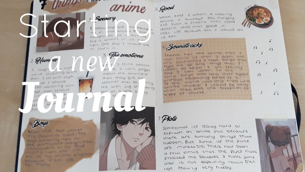 Starting a new anime journal