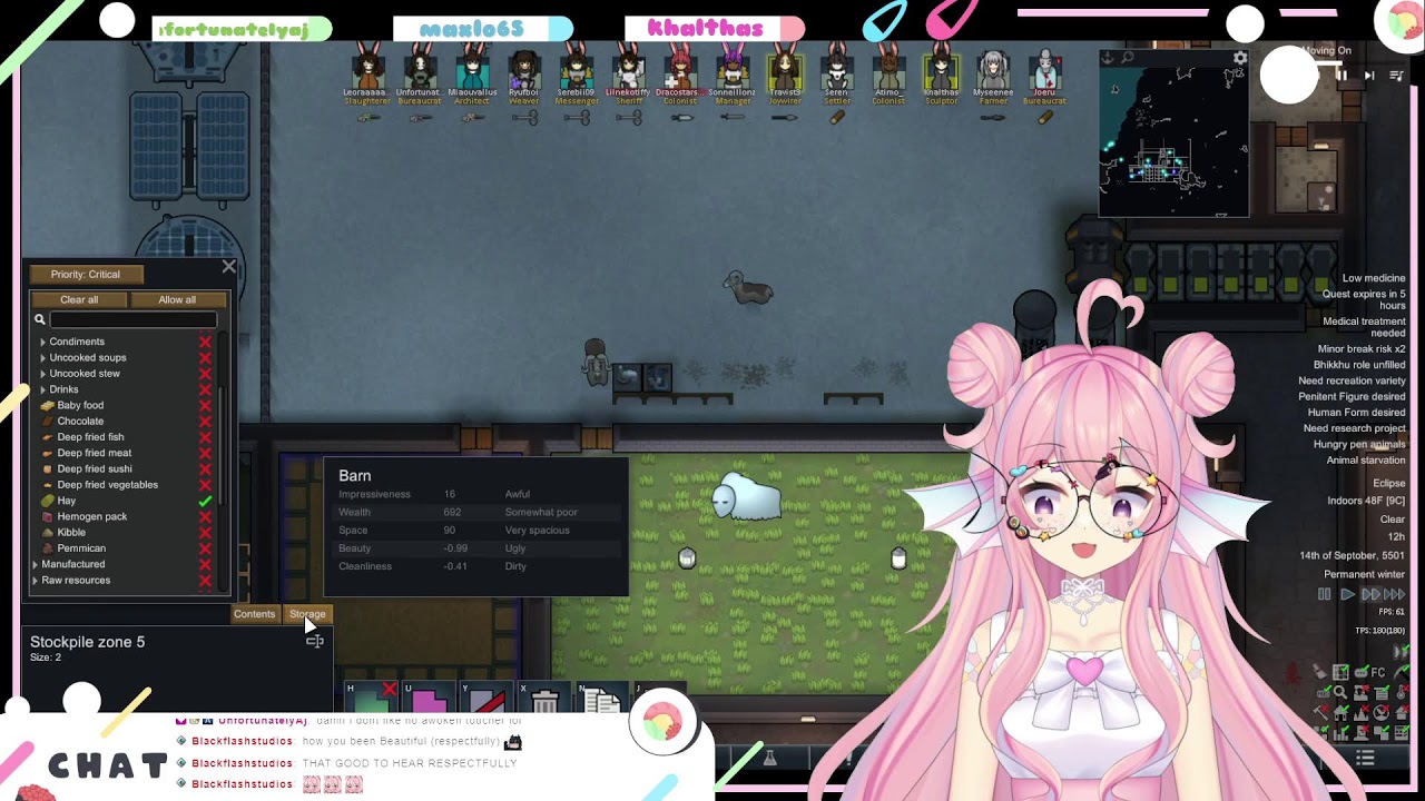 I let someone who doesn't know RIMWORLD design our colony| sSakanaSushi