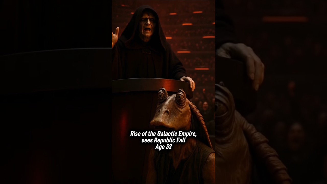 P2 Evolution of Jar Jar Binks #starwars #lightsaber #Disney #darthvader #jarjarbinks #starwarsfan