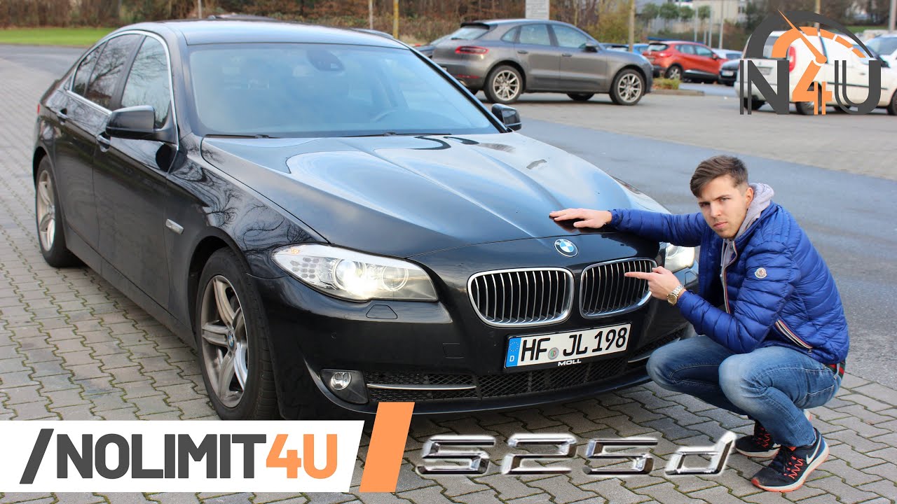 BMW 525d F10 POV on German AUTOBAHN (0-100, 0-200) REVIEW | ACCELERATION & SOUND by NoLimit4U