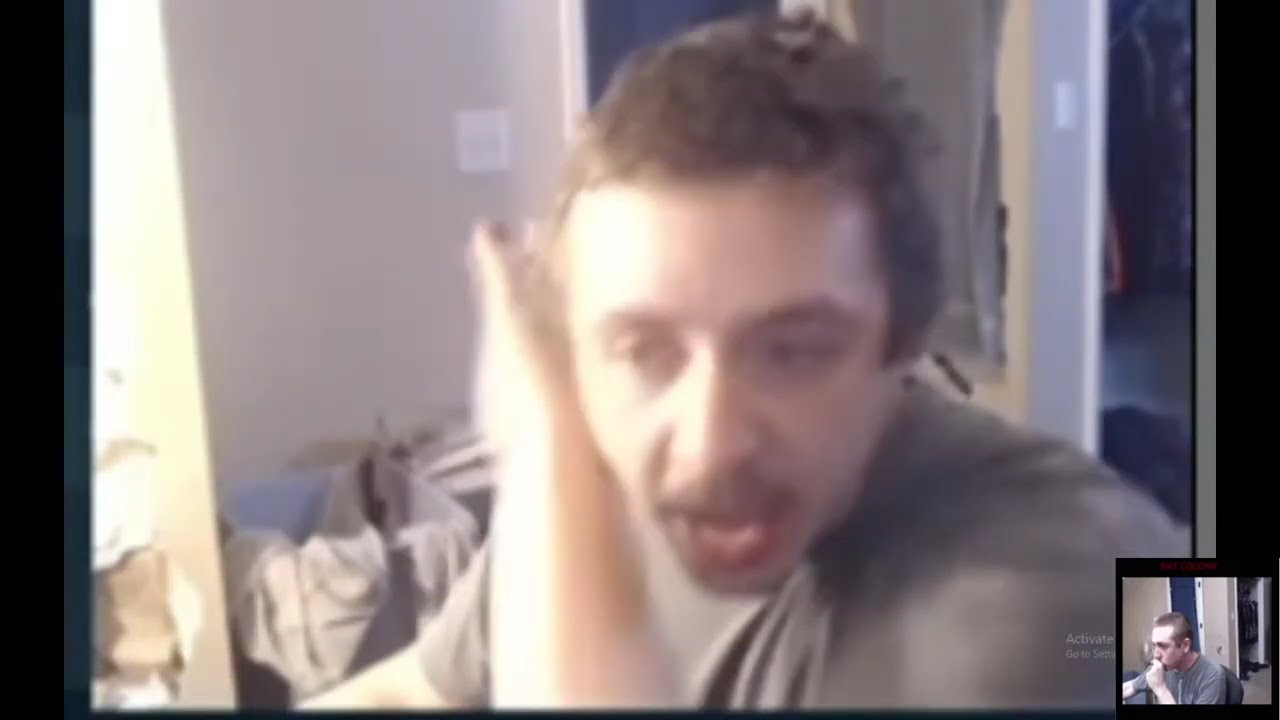bossmanjack breaks his chair, harasses and then bans all his viewers that laugh at him