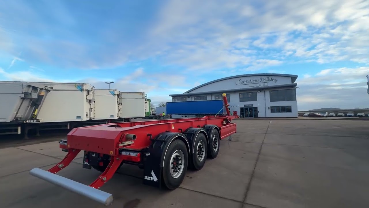 Luck Steel Body Tipping Trailer Chassis Only
