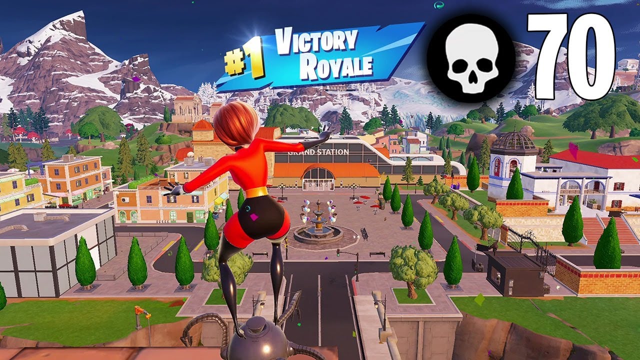 70 Elimination Solo vs Squads Wins (Fortnite Chapter 5 Season 4 Ps4 Controller Gameplay)